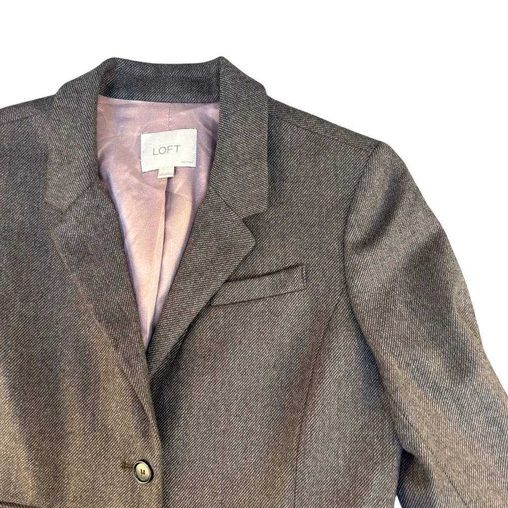 LOFT tailored wool